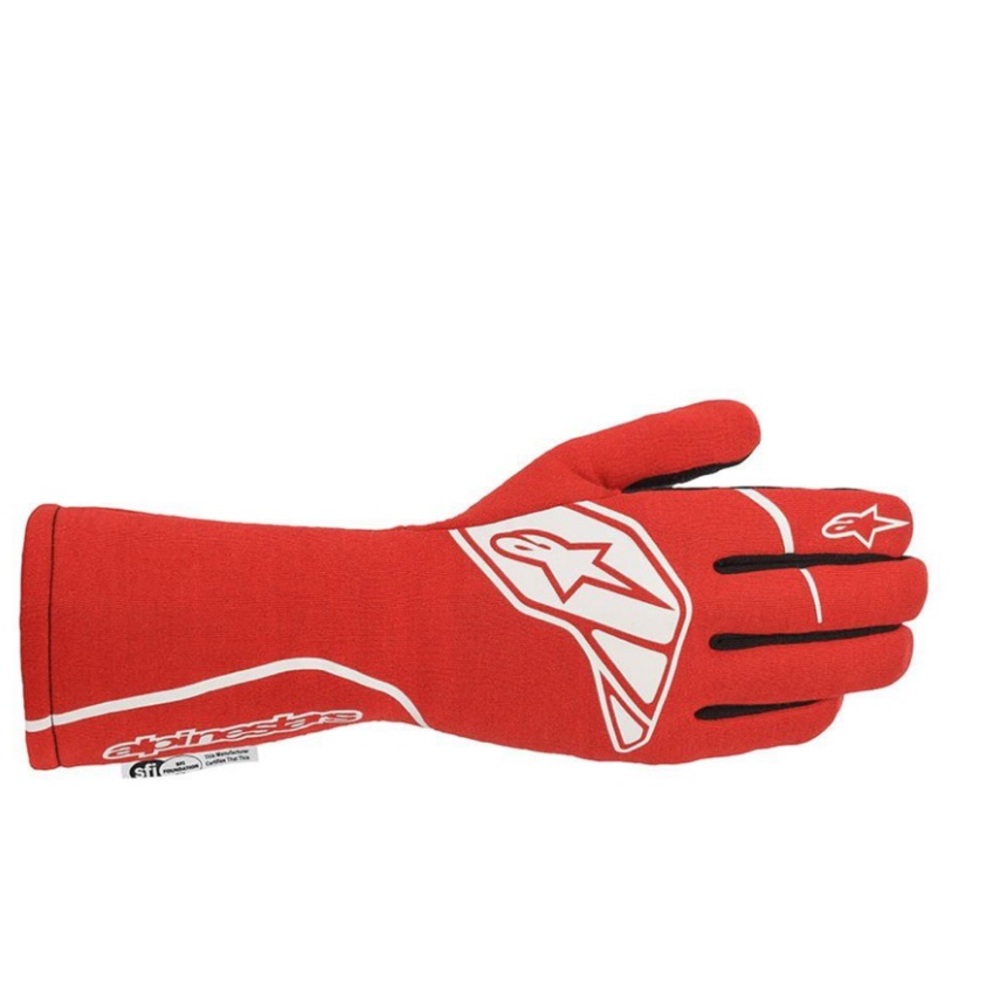 Alpinestars Tech-1 Start V2 Rally Racing Gloves Fire Flame Proof Sz L - Picture 1 of 6